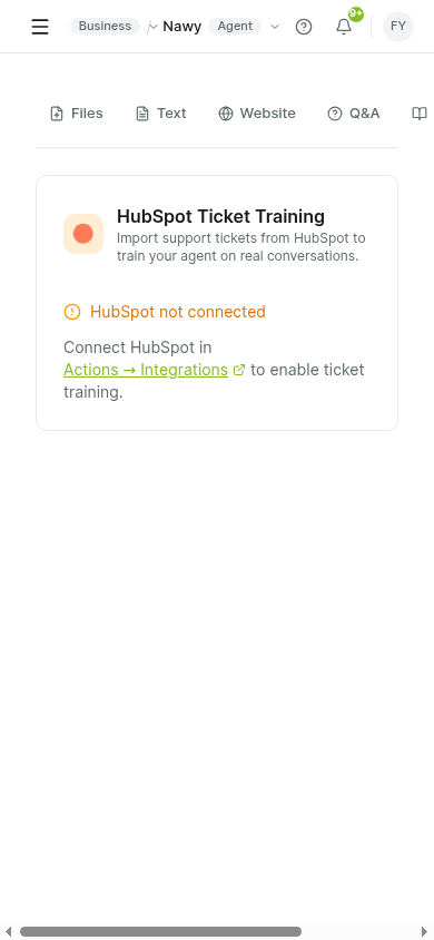 HubSpot CRM Integration