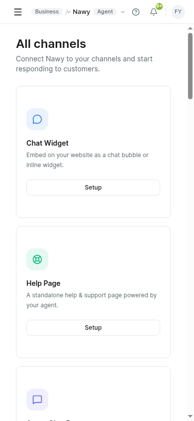 Multi-Channel Deployment